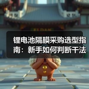 锂电池隔膜采购选型指南：新手如何判断干法湿法区别