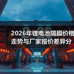 2026年锂电池隔膜价格走势与厂家报价差异分析