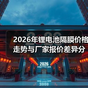 2026年锂电池隔膜价格走势与厂家报价差异分析